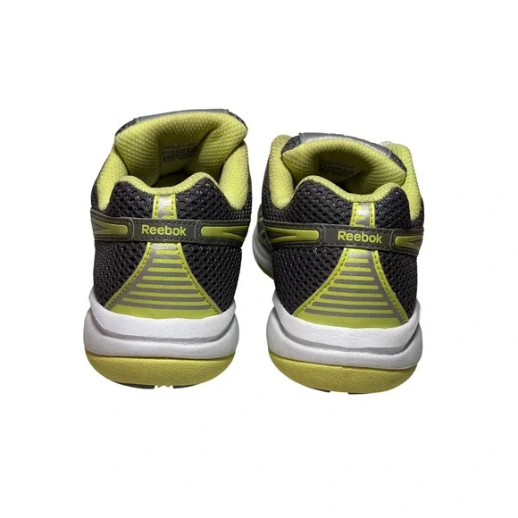 Reebok‎ SmoothFit Women's Running Shoes Gray Yellow Size 7 - Picture 2 of 7
